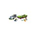 LEGO 60415 City Verfolgungsjagd mit Polizeiauto und Muscle Car, Konstruktionsspielzeug