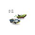LEGO 60415 City Verfolgungsjagd mit Polizeiauto und Muscle Car, Konstruktionsspielzeug