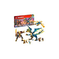 LEGO 71796 Ninjago Kaiserliches Mech-Duell gegen den Elementardrachen, Konstruktionsspielzeug