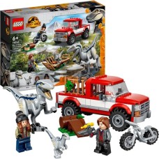 LEGO 76946 Jurassic World Blue & Beta in der Velociraptor-Falle, Konstruktionsspielzeug