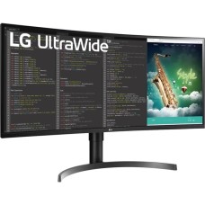 LG 35WN75CP-B, LED-Monitor(88.9 cm (35 Zoll), schwarz/silber, UWQHD, IPS, HDMI, DisplayPort, USB-C, Curved, 100Hz Panel)