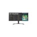 LG 35WN75CP-B, LED-Monitor(88.9 cm (35 Zoll), schwarz/silber, UWQHD, IPS, HDMI, DisplayPort, USB-C, Curved, 100Hz Panel)