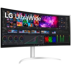 LG 40WP95XP-W, Gaming-Monitor(100.86 cm (39.7 Zoll), schwarz/weiß, WUHD, IPS, Curved, HDMI, DisplayPort, USB-C, Free-Sync, HDR10)