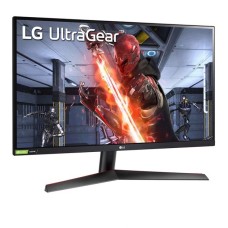 LG LG27" UltraGear 27GN800P-B, Gaming-Monitor(68.5 cm (27 Zoll), schwarz/rot, QHD, IPS, HDMI, DisplayPort, G-Sync kompatibel, AMD Free-Sync Premium, 144Hz Panel)