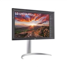 LG LG27" Ultra HD 4K 27UP85NP-W, LED-Monitor(68.4 cm (27 Zoll), silber/schwarz, UltraHD/4K, IPS, HDR, USB-C)