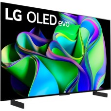 LG OLED42C37LA, OLED-Fernseher(106 cm (42 Zoll), schwarz, UltraHD/4K, HDR, SmartTV, 120Hz Panel)