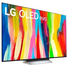 LG OLED65C22LA, OLED-Fernseher(164 cm (65 Zoll), schwarz, UltraHD/4K, HDR, Triple Tuner, 120Hz Panel)