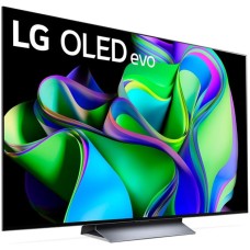 LG OLED77C37LA, OLED-Fernseher(195 cm (77 Zoll), schwarz, UltraHD/4K, HDR, SmartTV, 120Hz Panel)