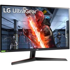 LG UltraGear 27GN800P-B, Gaming-Monitor(68.5 cm (27 Zoll), schwarz/rot, QHD, IPS, HDMI, DisplayPort, G-Sync kompatibel, AMD Free-Sync Premium, 144Hz Panel, Outlet)