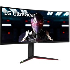 LG UltraGear 34GN850P-B, Gaming-Monitor(86.7 cm (34 Zoll), schwarz/rot, UWQHD, IPS, HDMI, DisplayPort, G-Sync komp., FreeSync, USB, Curved, 160Hz Panel, Outlet)