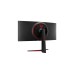 LG UltraGear 34GN850P-B, Gaming-Monitor(86.7 cm (34 Zoll), schwarz/rot, UWQHD, IPS, HDMI, DisplayPort, G-Sync komp., FreeSync, USB, Curved, 160Hz Panel)