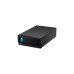 LaCie 1big Dock 8 TB, Externe Festplatte(schwarz, extern, 2x Thunderbolt 3)