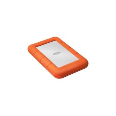 LaCie Rugged Mini 1 TB, Externe Festplatte(silber/orange, Micro-USB-B 3.2 Gen 1 (5 Gbit/s))
