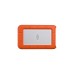 LaCie Rugged Mini 2 TB, Externe Festplatte(silber/orange, Micro-USB-B 3.2 Gen 1 (5 Gbit/s))