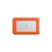 LaCie Rugged Mini 5 TB, Externe Festplatte(silber/orange, Micro-USB-B 3.2 Gen 1 (5 Gbit/s))