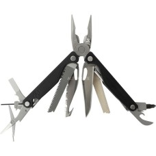 Leatherman Multitool Charge+, metrische Bits(silber/schwarz, 19 Tools, mit Holster)