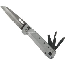 Leatherman Multitool FREE K2(silber, 8 Tools)