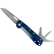 Leatherman Multitool FREE K2(dunkelblau, 8 Tools)