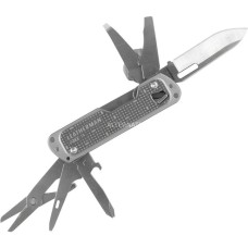 Leatherman Multitool FREE T4(edelstahl, 12 Tools)