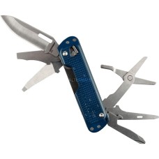 Leatherman Multitool FREE T4(dunkelblau, 12 Tools)