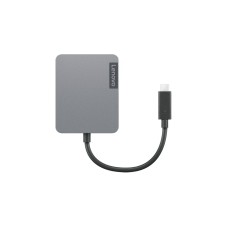 Lenovo Powered USB-C Travel Hub Gen 2, Dockingstation(USB, HDMI, VGA, RJ-45)