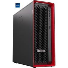 Lenovo ThinkStation P5 (30GA000KGE), PC-System(schwarz/rot, Windows 11 Pro for Workstations 64-Bit)