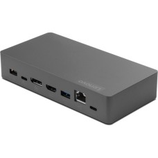 Lenovo Thunderbolt 3 Essential Dock, Dockingstation(schwarz, USB-C, HDMI, DisplayPort)