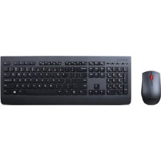 Lenovo Wireless Tastatur und Maus Kombi 4X30H56809, Desktop-Set(schwarz, DE-Layout)