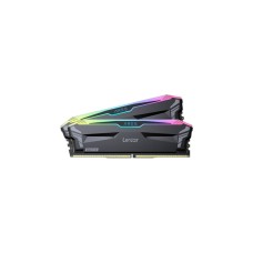 Lexar DIMM 32 GB DDR5-6000 (2x 16 GB) Dual-Kit, Arbeitsspeicher(schwarz, LD5FU016G-R6000GDGA, ARES RGB, INTEL XMP)