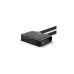 Lindy 2 Port DisplayPort 1.2, USB 2.0 & Audio Cable KVM Switch, KVM-Switch(schwarz)