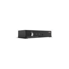 Lindy 2 Port Dual Head DisplayPort 1.2 KVM Switch, Dockingstation(schwarz)