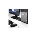 Lindy 2 Port KVM Switch, DisplayPort 1.4, USB 3.0 & Audio, KVM-Switch(schwarz)