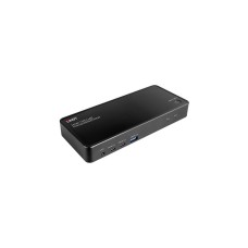 Lindy 2 Port Typ C MST KVM Docking, Dockingstation(schwarz)