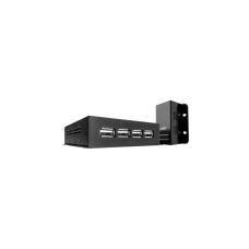 Lindy 50m 4 Port USB 2.0 Cat.6 Extender, USB-Extender(schwarz, USB 2.0 Cat.6)