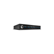 Lindy 7 Port USB 3.0 Metall, USB-Hub