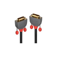 Lindy DVI-D Dual-Link Kabel, Anthra Line(schwarz/grau, 7,5 Meter)
