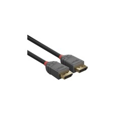 Lindy DisplayPort 1.2 Kabel Anthra Line 10m(schwarz, 10 Meter)