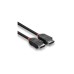 Stecker(schwarz, 2 Meter)