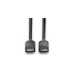 Stecker(schwarz, 2 Meter)