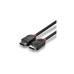 Stecker(schwarz, 2 Meter)