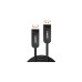 Lindy Fibre Optic Hybrid DisplayPort 2.0 UHBR10 Kabel(schwarz, 20 Meter, AOC-Kabel, 8K 60Hz)