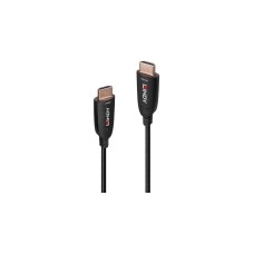 Lindy Fibre Optic Hybrid HDMI 2.1 8K60 Kabel(schwarz, 20 Meter, AOC-Kabel)