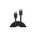 Lindy High Speed HDMI Kabel, Black Line(schwarz, 2 Meter)