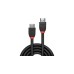 Lindy Standard HDMI Kabel 8K 60Hz, Black Line(schwarz, 1 Meter)