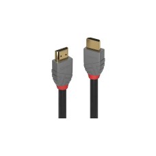 Lindy Standard HDMI Kabel, Anthra Line(schwarz, 15 Meter)