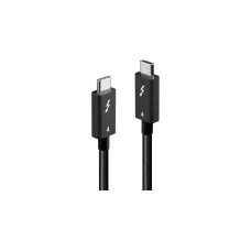 Lindy Thunderbolt 4 Kabel, 40 Gbit/s, passiv(schwarz, 1 Meter)