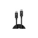 Lindy Thunderbolt 4 Kabel, 40 Gbit/s, passiv(schwarz, 1 Meter)