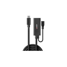 USB-A Buchse(schwarz, 5 Meter)