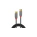 USB-A Buchse(schwarz/grau, 2 Meter)