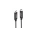 USB-C Stecker(schwarz, 5 Meter, PD, Laden mit bis zu 60 Watt)